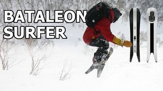Japan Powder Surfing - Bataleon Surfer Snowboard Review