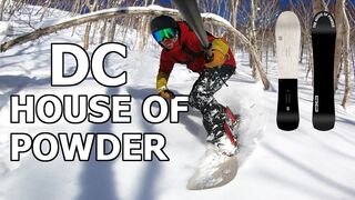 DC House of Powder Snowboard Review in Annupuri Japan