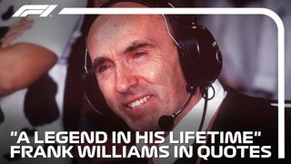 'A Legend in His Lifetime' - Sir Frank Williams Remembered