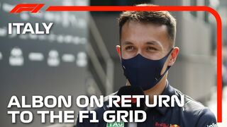 Alex Albon On His Return To The Grid With Williams | 2021 Italian Grand Prix
