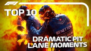 Top 10 Moments of Pit Lane Drama