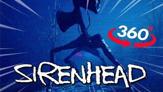 Siren Head Chasing You! 360 VR Video