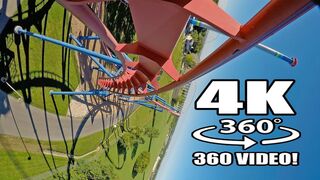 Patriot Roller Coaster VR 360 POV Worlds of Fun MO