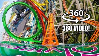 Olympia Looping VR 360 4K Roller Coaster POV Oktoberfest Germany