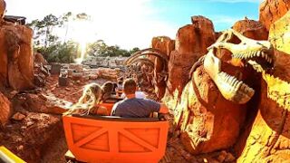 Big Thunder Mountain Roller Coaster! 4K Back Seat POV! Walt Disney World Magic Kingdom