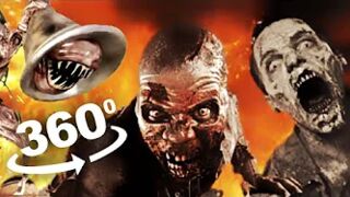 Zombies & Siren Head VR 360 Video