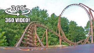 Tennessee Tornado VR 360 Roller Coaster POV Dollywood