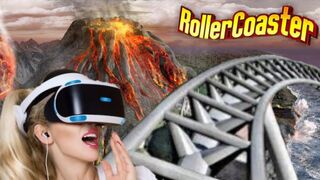 360° Roller Coaster on Volcano Isle 360/VR 4K Virtual Reality