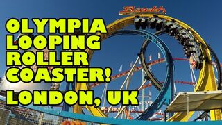Olympia Looping London Roller Coaster Front Seat POV