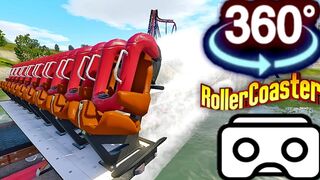 ???????? 360 Roller Coaster Ride 4K Virtual Reality