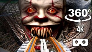 IT Pennywise 360 VR Roller Coaster Horror Clown The Ride
