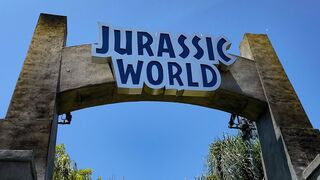 Jurassic World Attraction Full Ride Through! 2021 Universal Studios Hollywood