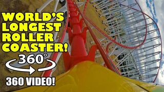 World's Longest Roller Coaster 360 Degree POV Steel Dragon 2000 Nagashima Spaland Japan