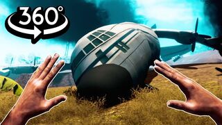 Plane Crash VR Experience 360 Video - WILL YOU SURVIVE?