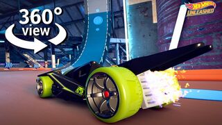 360 Video ???? HOT WHEELS UNLEASHED VR Arcade Toy Cars Racing ????????????