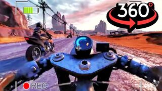 VR 360° Amazing Motor Racing Gameplay 360 Video