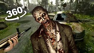 Resident Evil Village inspired Zombie Shooter VR 360 Video