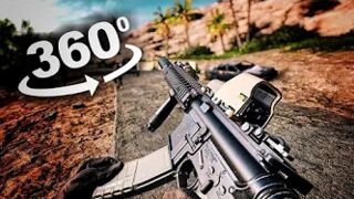360 Video of Tactical Shooter Insurgency Sandstorm VR Gameplay