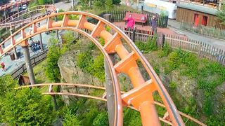 OMG! This "little" roller coaster was actually kind of insane!