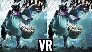 ???? Dinosaur VR VIDEO 3D Split Screen for Virtual Reality VR BOX 3D SBS not 360 VR