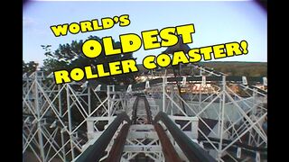 World's OLDEST Roller Coaster! Leap the Dips at Lakemont Park! Onride Front Seat POV