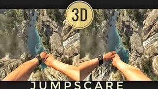???? VR Acrophobia? 3D Jump from Mountain VR Google Cardboard VR Box 360 Virtual Reality Video 3D SBS