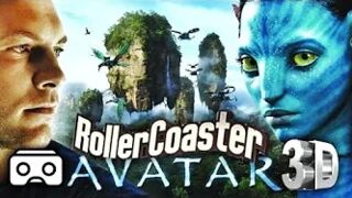 AVATAR 3D Roller Coaster VR Box Split Screen