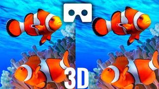 Real Aquarium 3D SBS VR Box 4K