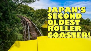 Japanese Jet Coaster Front Seat  4K POV Misaki Park! 2nd Oldest Roller Coaster in Japan 日本 ローラーコースター