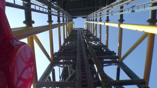 Amazing Awesome OMFG WTF Roller Coaster Togo Ultra Twister Front Seat POV Rusutsu Resort Japan