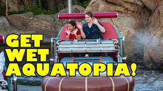 "Get Wet" Aquatopia at Tokyo DisneySEA! Japan 東京ディズニーシー - アクアトピア Tokyo Disneyland