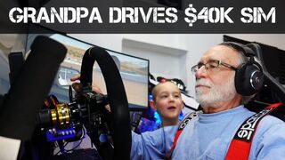 GRANDPA Drives $40,000 Racing Simulator