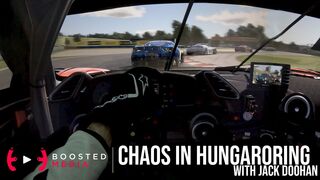 CHAOS IN HUNGARORING - Hyper Realistic iRacing  - Ferrari Challenge