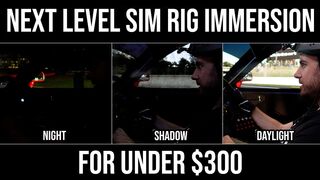 NEXT LEVEL SIM RIG IMMERSION FOR UNDER $300 - Adaptive Ambient Lighting using Phillips Hue Lights
