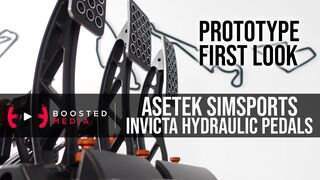 Asetek SimSports Invicta Hydraulic Sim Racing Pedals - DETAILED FIRST LOOK