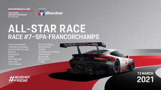 PESC Porsche ESports Supercup All-Stars - Race 7 - Spa-Francorchamps