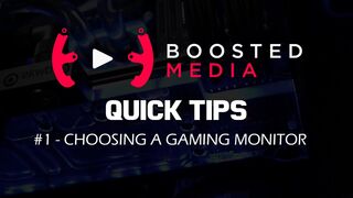 QUICK TIPS | How to choose a Gaming Monitor