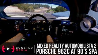 MIXED REALITY SIM RACING | Porsche 962C - 90's Spa - Automobilista 2
