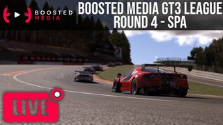 BOOSTED MEDIA GT3 LEAGUE - iRACING | Round 4 - Spa