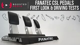 Fanatec CSL Pedals - Detailed First Look & Driving Tests