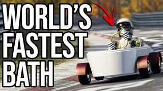 I Drove The World's Fastest Bathtub...IT WAS AWESOME