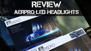 AERPRO LED Headlight Conversion Kit - Installation & Review