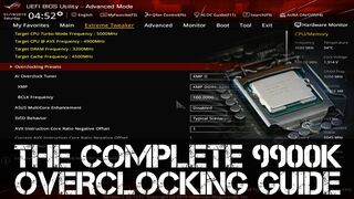 The Complete i9 9900K Overclocking Guide - Maximus XI Z390 and Others