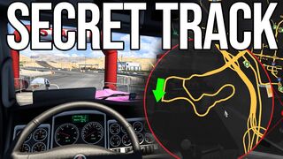 I Found A SECRET Race Track In American Truck Simulator
