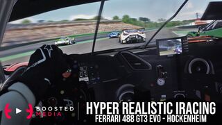 HYPER REALISTIC IRACING - Hockenheim - Ferrari 488 GT3 Evo